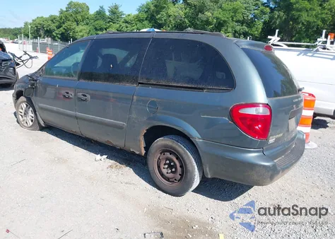 2005 Dodge Grand Caravan Se from USA, damaged, VIN 1D4GP24R95B163825
